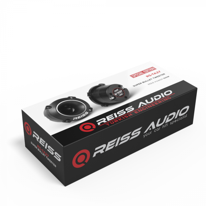 Difuzoare auto Reiss Audio RS-TA27, tweetere, 60mm, 4 Ohm, 100W SET [2]