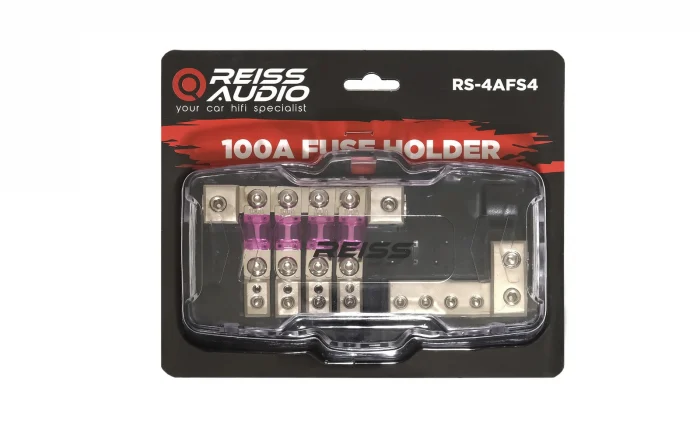 Distribuitor curent Reiss Audio RS-4AFS4, 4 IN  8 Out, sigurante Mini ANL [3]