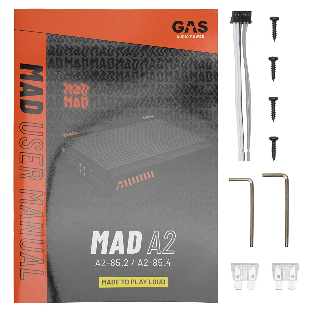 GAS Audio Power MAD A2-85.2, Amplificator 2 Canale, 125W [4]