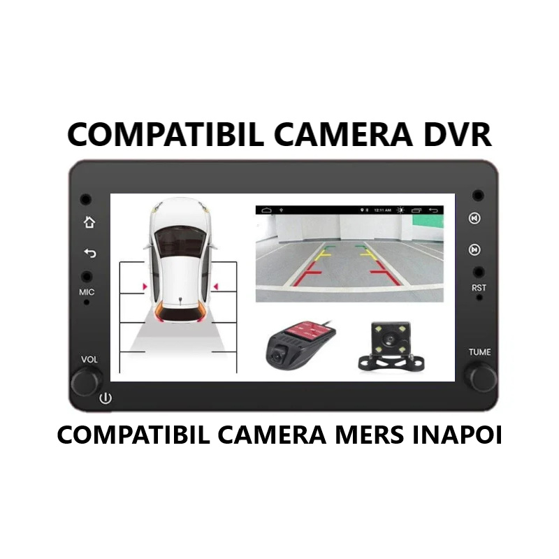 Navigație Alfa Romeo 159 Brera 7 inch 2GB 32GB Android [2]