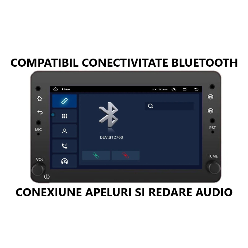 Navigație Alfa Romeo 159 Brera 7 inch 2GB 32GB Android [3]