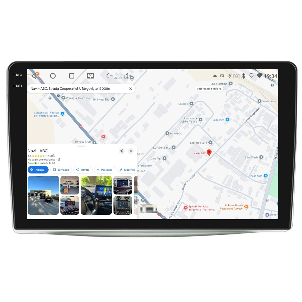 Navigație Alfa Romeo Mito 2008 9 inch 4GB 64GB Android [6]