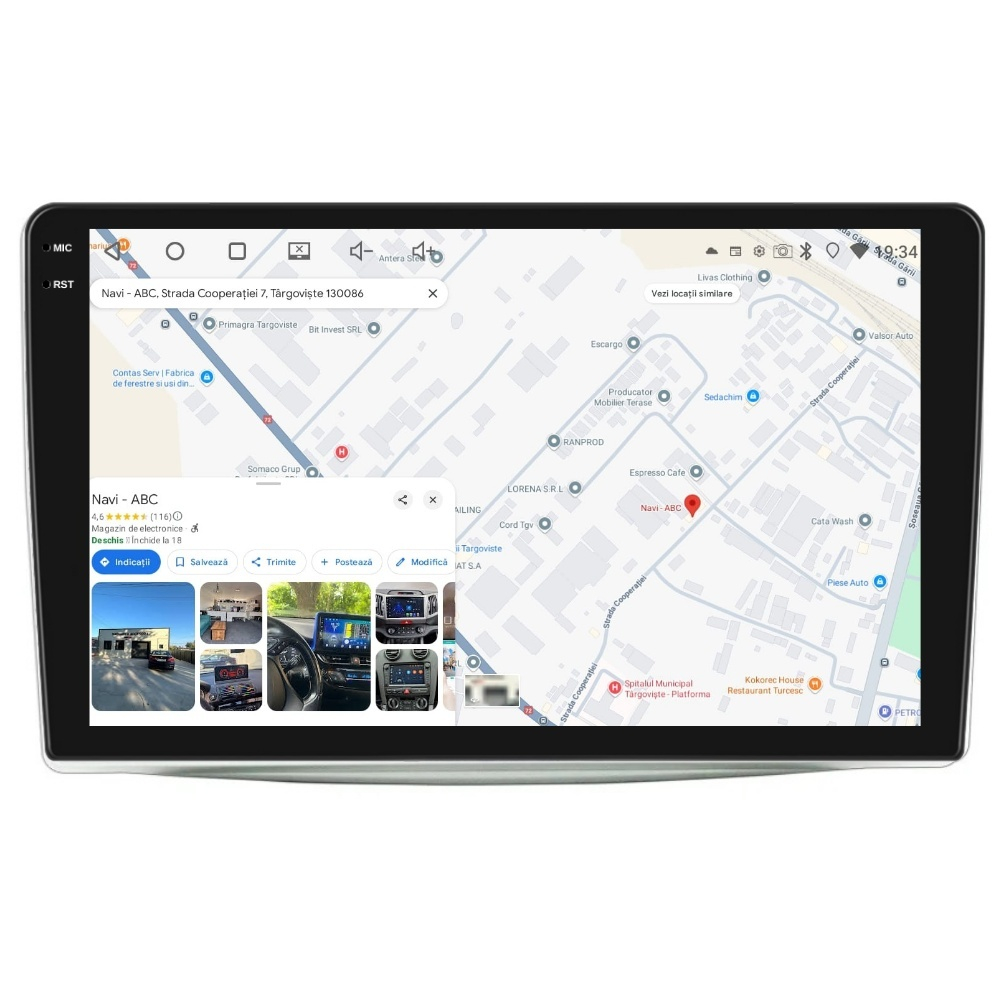 Navigație Alfa Romeo Mito 2008 9 inch 6GB 128GB Android [6]