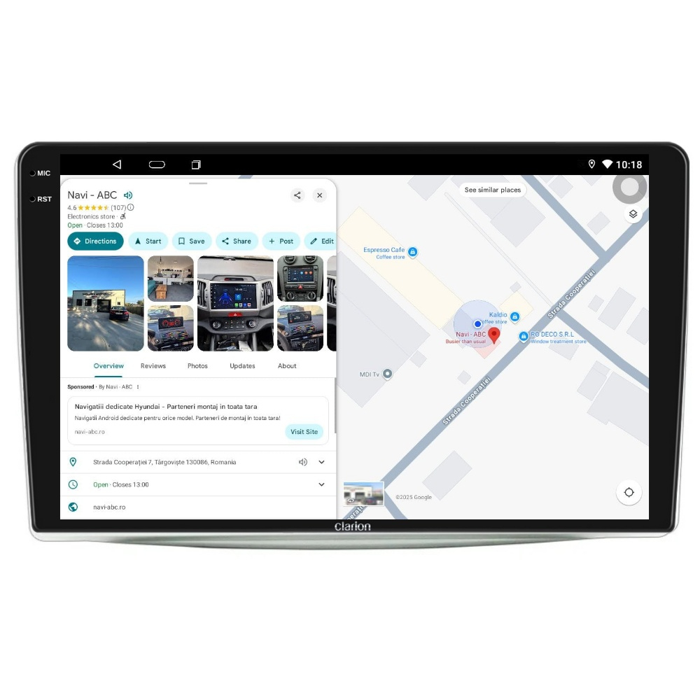 Navigație Alfa Romeo Mito 2008 inch 4GB 64GB Android [5]