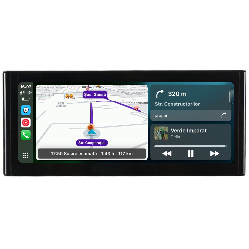 Navigatie Audi Q3 2013-2018 12.3 inch 8GB 256GB 8 Core 4G [3]