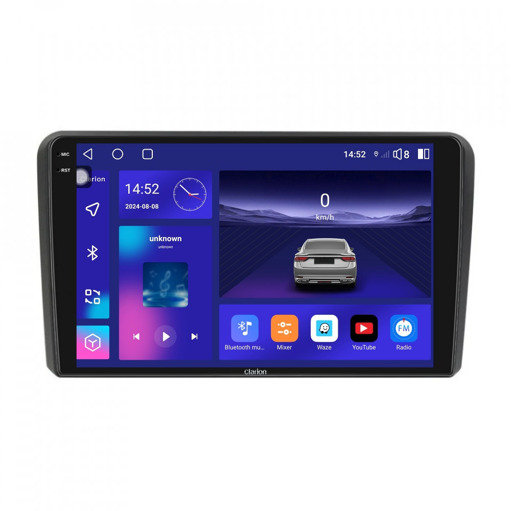 Navigatie CLARION Audi A3 2003-2011 2K 4GB 64GB 8 CORE [1]