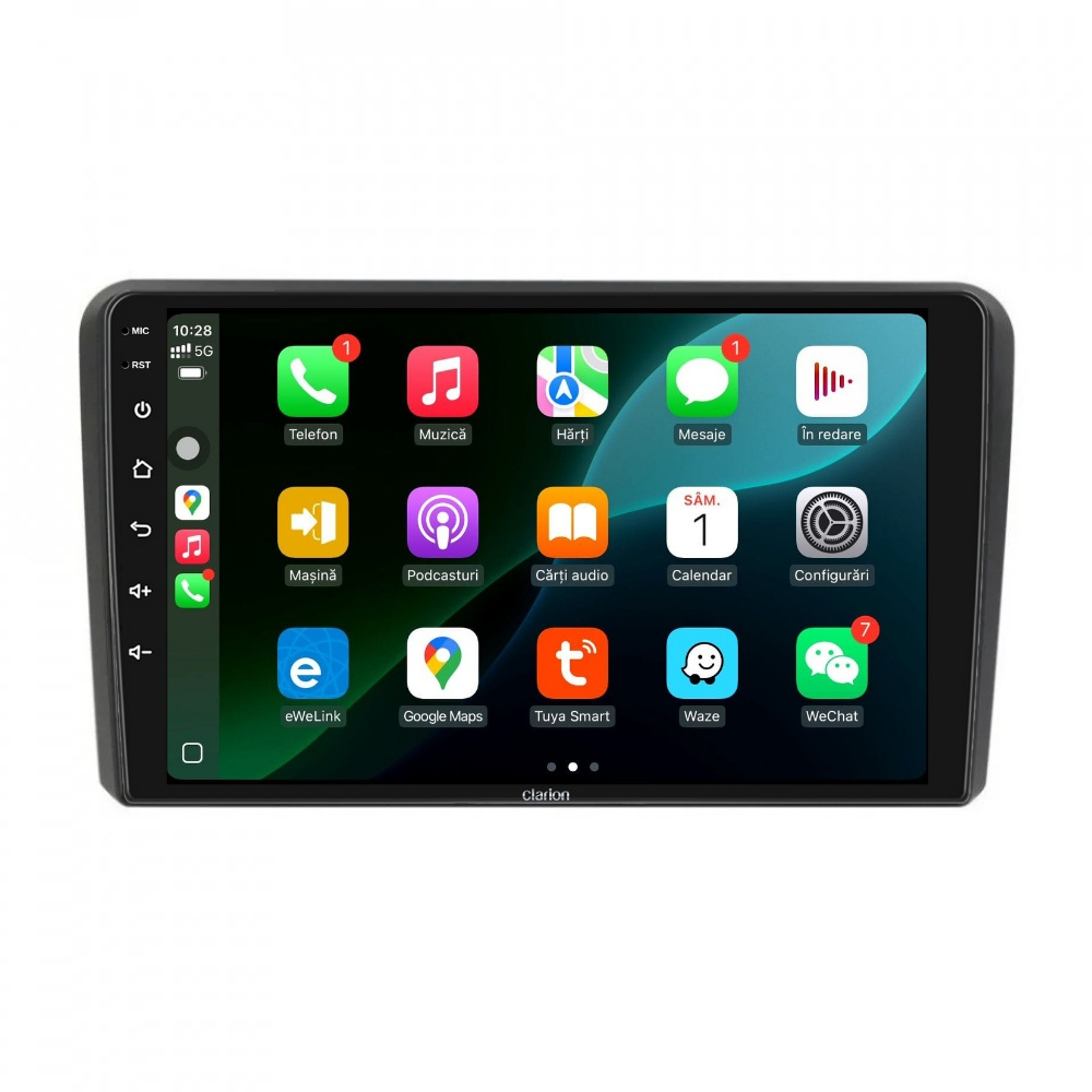 Navigatie CLARION Audi A3 2003-2011 9 inch 2GB 32GB 4 CORE [3]