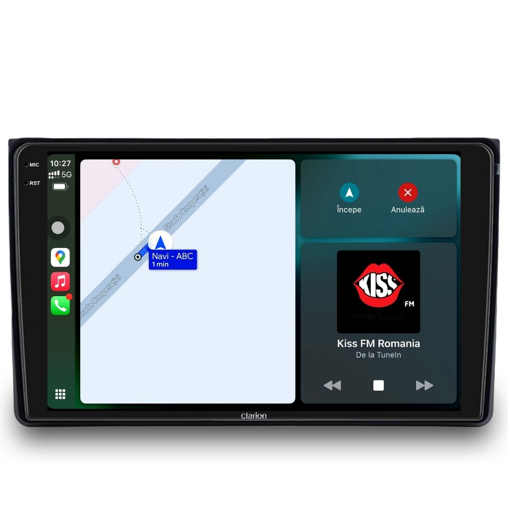 Navigatie CLARION Audi A4 B6 2000-2004 2K 4GB 64GB 8 CORE [2]