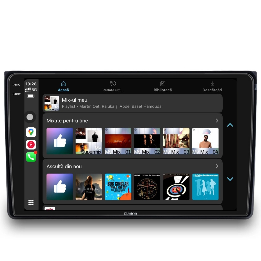 Navigatie CLARION Audi A4 B6 2000-2004 2K 8GB 256GB 8 CORE [4]