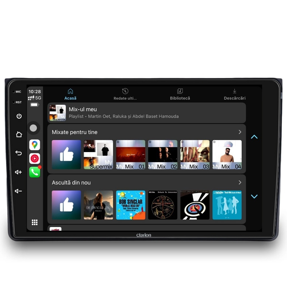 Navigatie CLARION Audi A4 B6 2000-2004 9 inch 2GB 32GB 8 CORE [4]