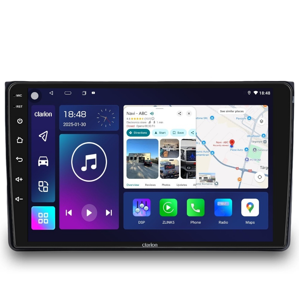 Navigatie CLARION Audi A4 B6 2000-2004 9 inch 2GB 32GB 8 CORE [1]