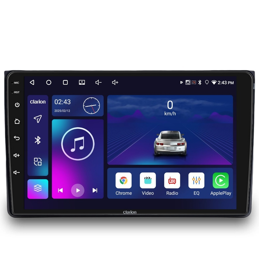 Navigatie CLARION Audi A4 B6 2000-2004 9 inch 4GB 64GB 4 CORE [1]