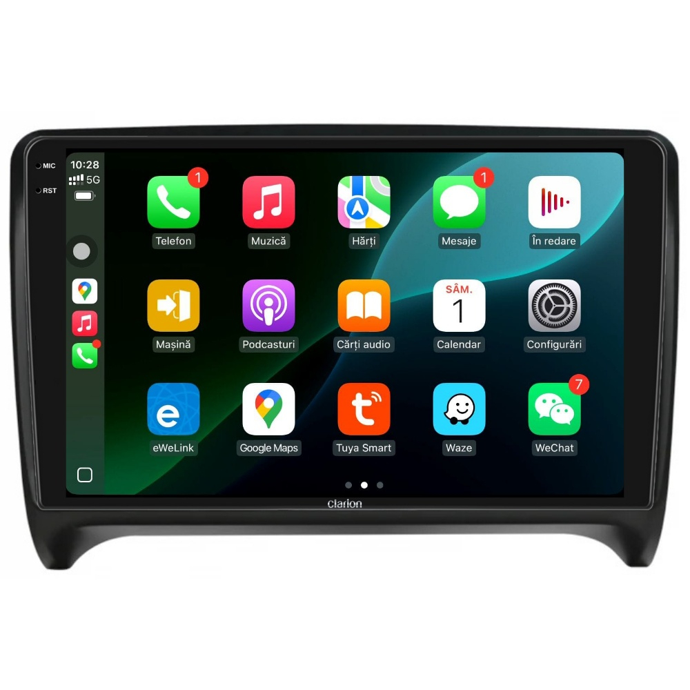 Navigatie CLARION Audi TT 2006-2014 2K 4GB 64GB 8 CORE [3]