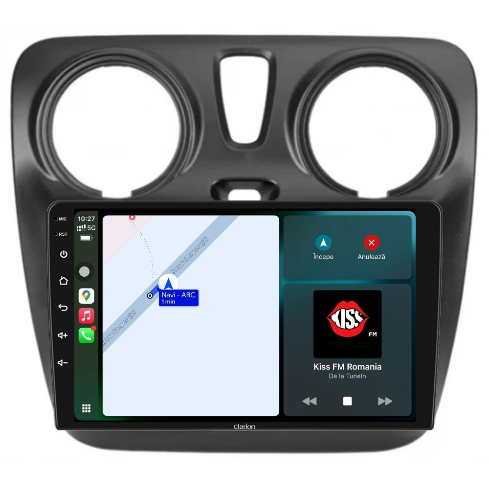 Navigatie CLARION Dacia Dokker 2012-2020 9 inch 4GB 64GB 4 CORE [2]