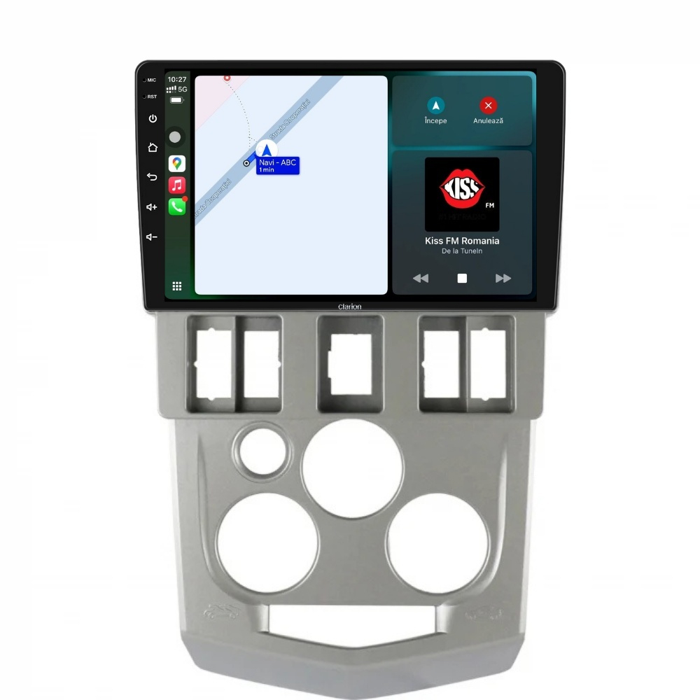 Navigatie CLARION Dacia Logan 1 2004-2008 9 inch 4GB 64GB 4 CORE [2]