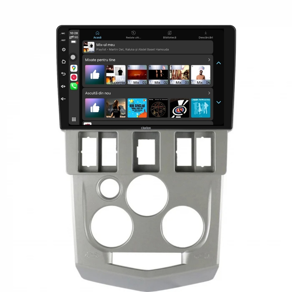 Navigatie CLARION Dacia Logan 1 2004-2008 9 inch 4GB 64GB 4 CORE [4]