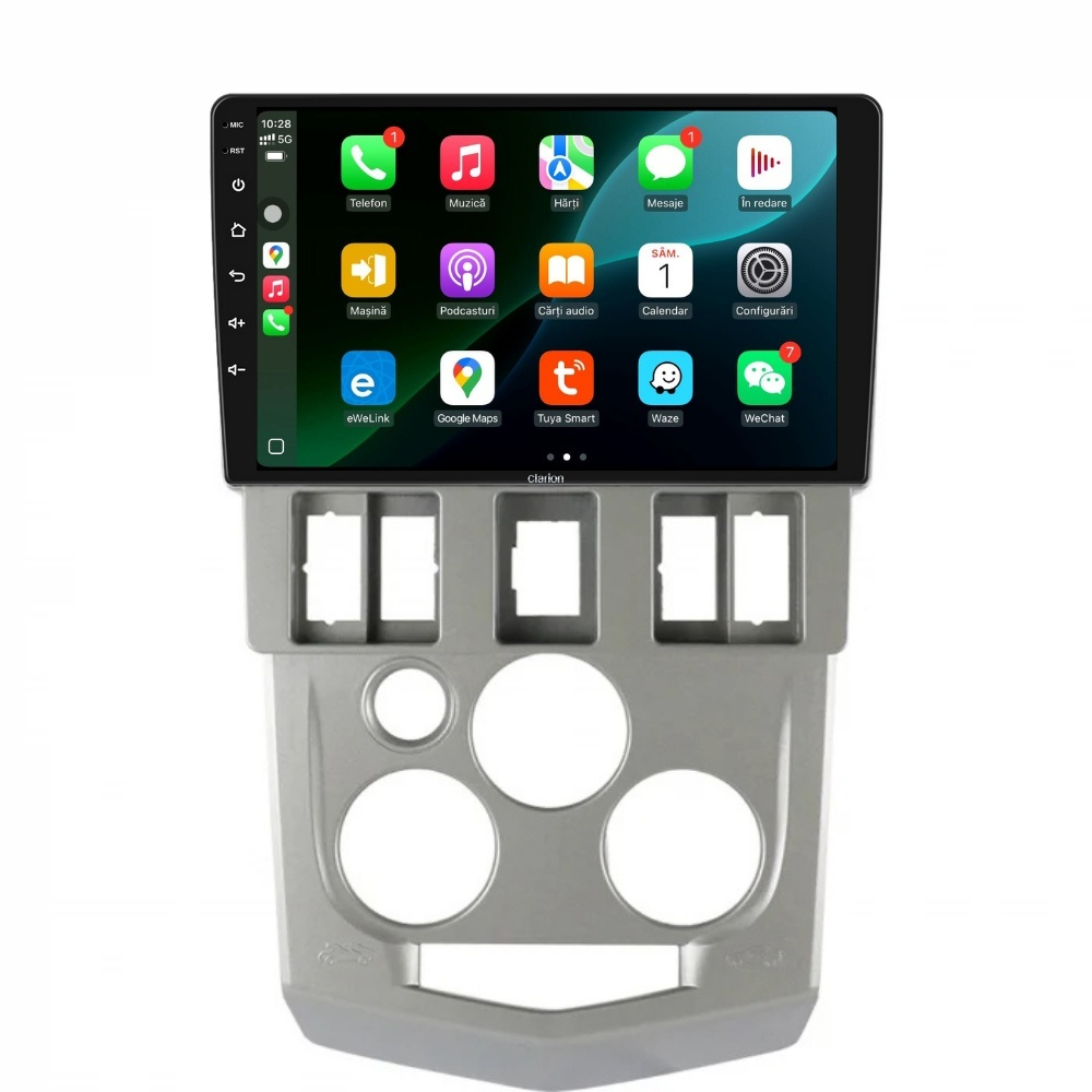 Navigatie CLARION Dacia Logan 1 2004-2008 9 inch 4GB 64GB 4 CORE [3]