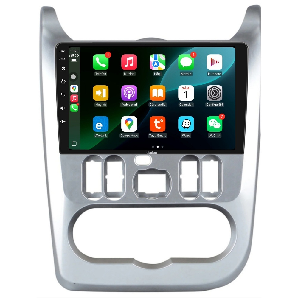 Navigatie CLARION Dacia Logan 1 2008-2012 9 inch 4GB 64GB 4 CORE [3]