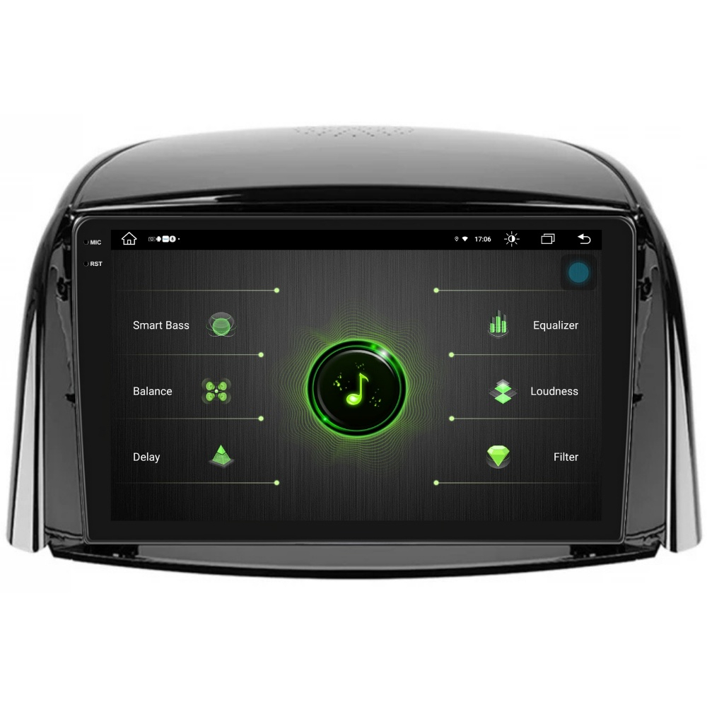 Navigatie CLARION Dacia Logan 2 2012-2020 9 inch 4GB 64GB 8 CORE [3]