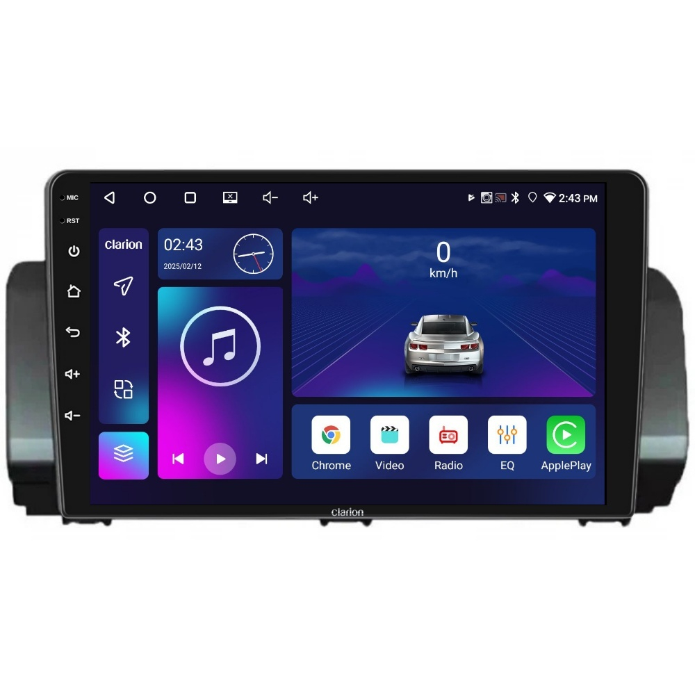 Navigatie CLARION Dacia Sandero 3 2021-2023 10 inch 4GB 64GB 4 CORE [1]