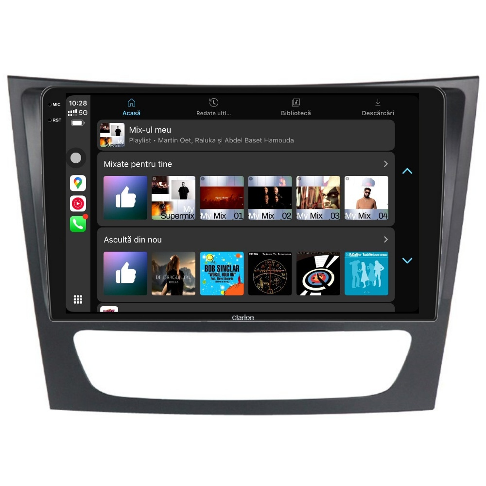 Navigatie CLARION Mercedes CLS C219 2004-2011 2K 4GB 64GB 8 CORE [4]