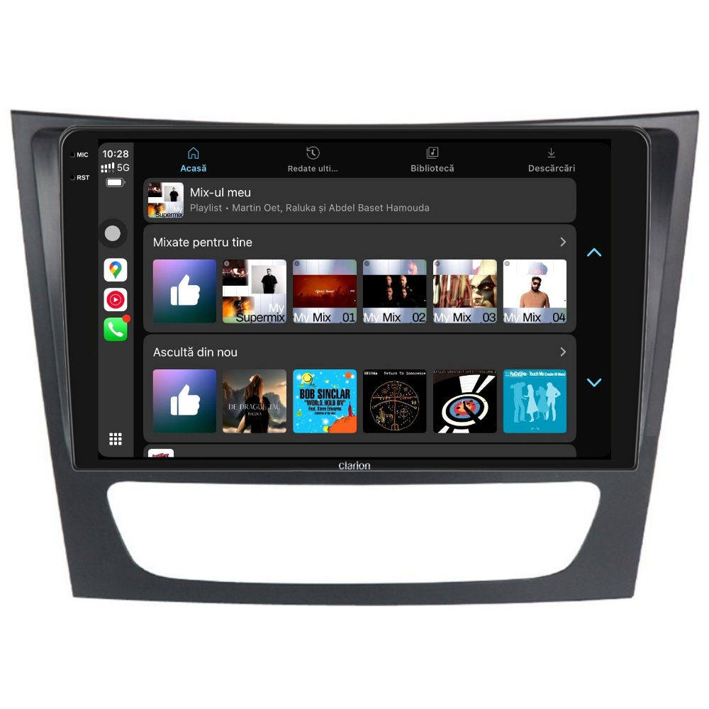 Navigatie CLARION Mercedes E CLASS W211 2002-2009 2K 4GB 64GB 8 CORE [4]