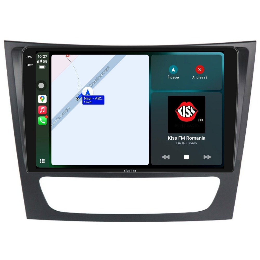 Navigatie CLARION Mercedes E CLASS W211 2002-2009 2K 8GB 256GB 8 CORE [2]