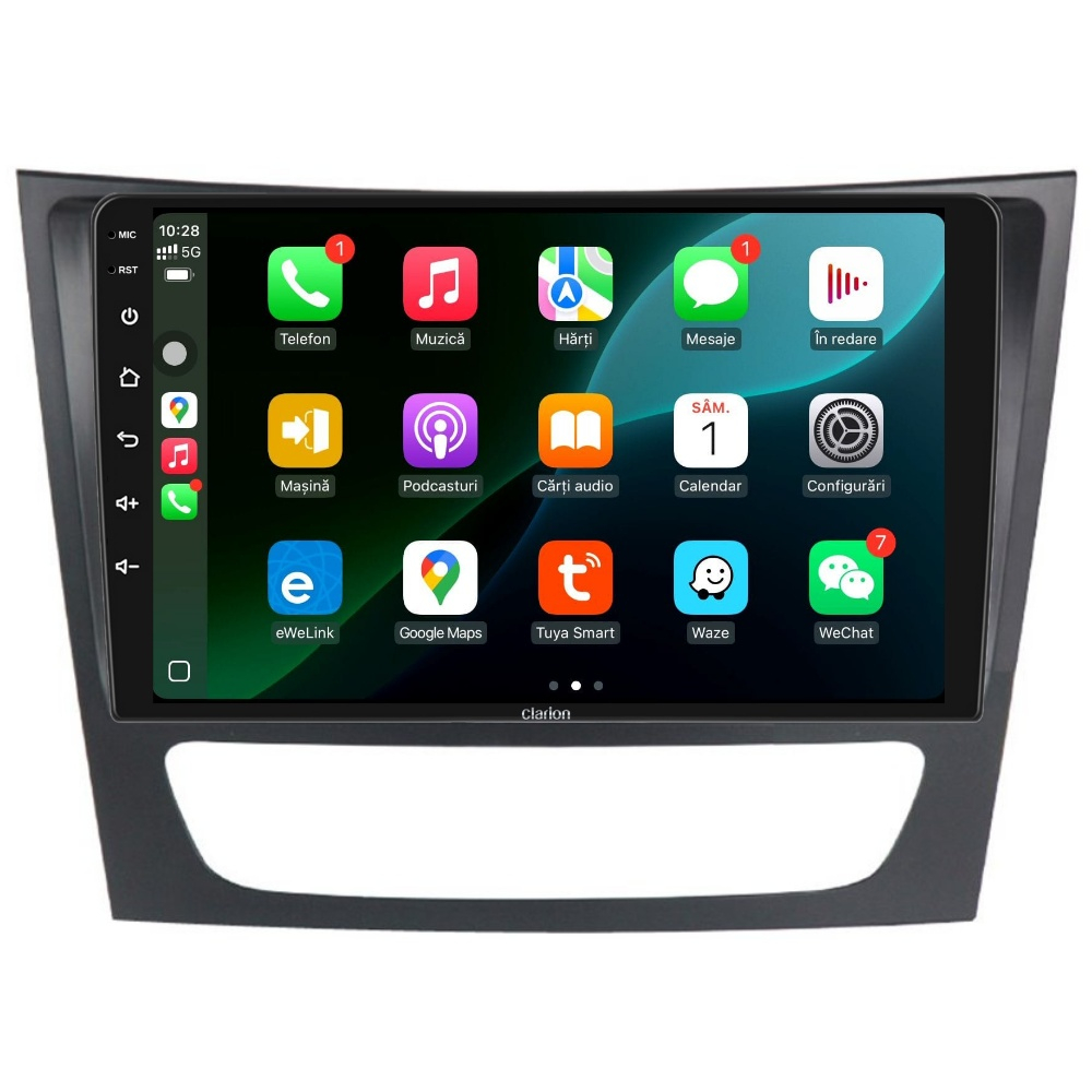 Navigatie CLARION Mercedes E CLASS W211 2002-2009 9 inch 2GB 32GB 4 CORE [3]