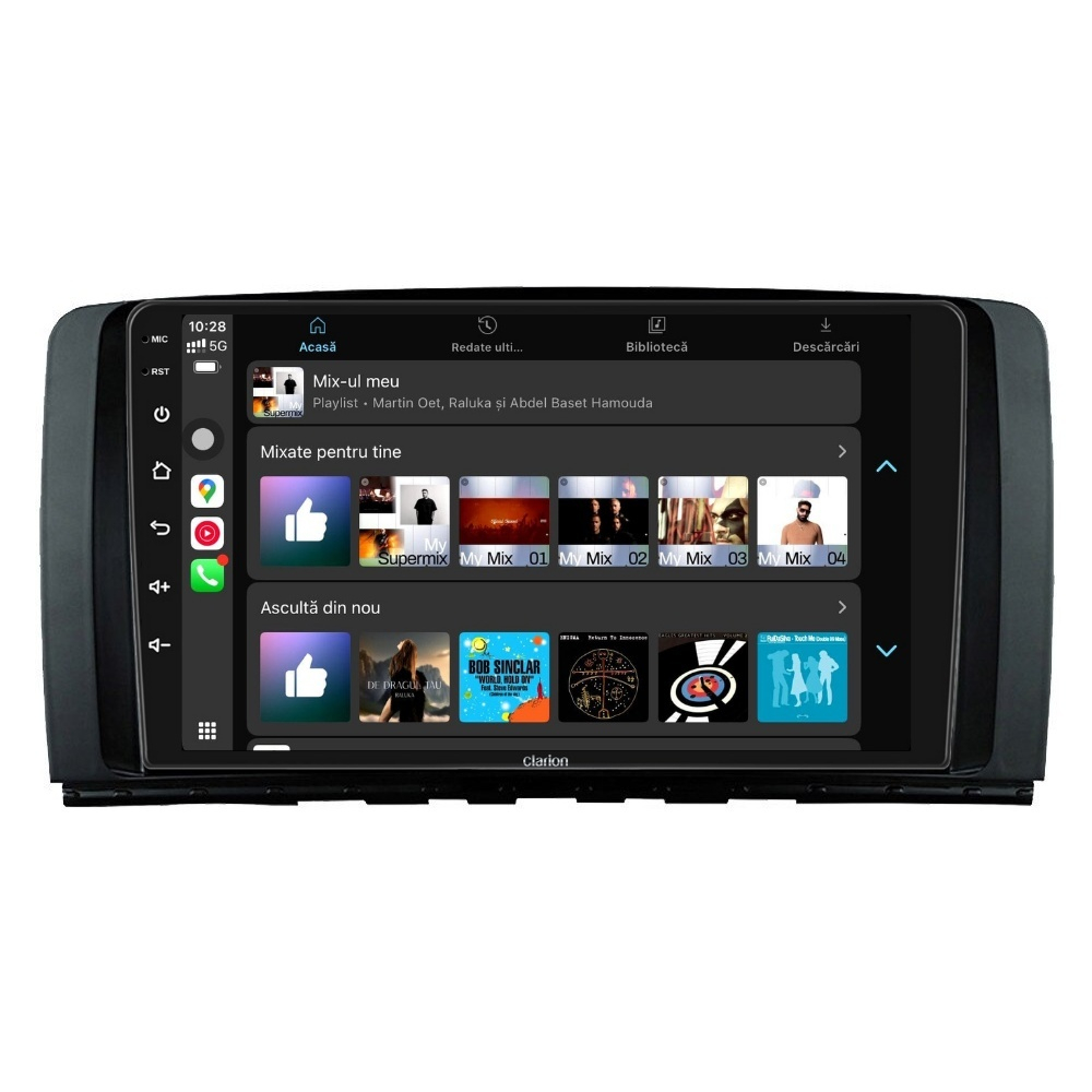 Navigatie CLARION Mercedes R-CLASS 2005-2014 9 inch 4GB 64GB 4 CORE [4]