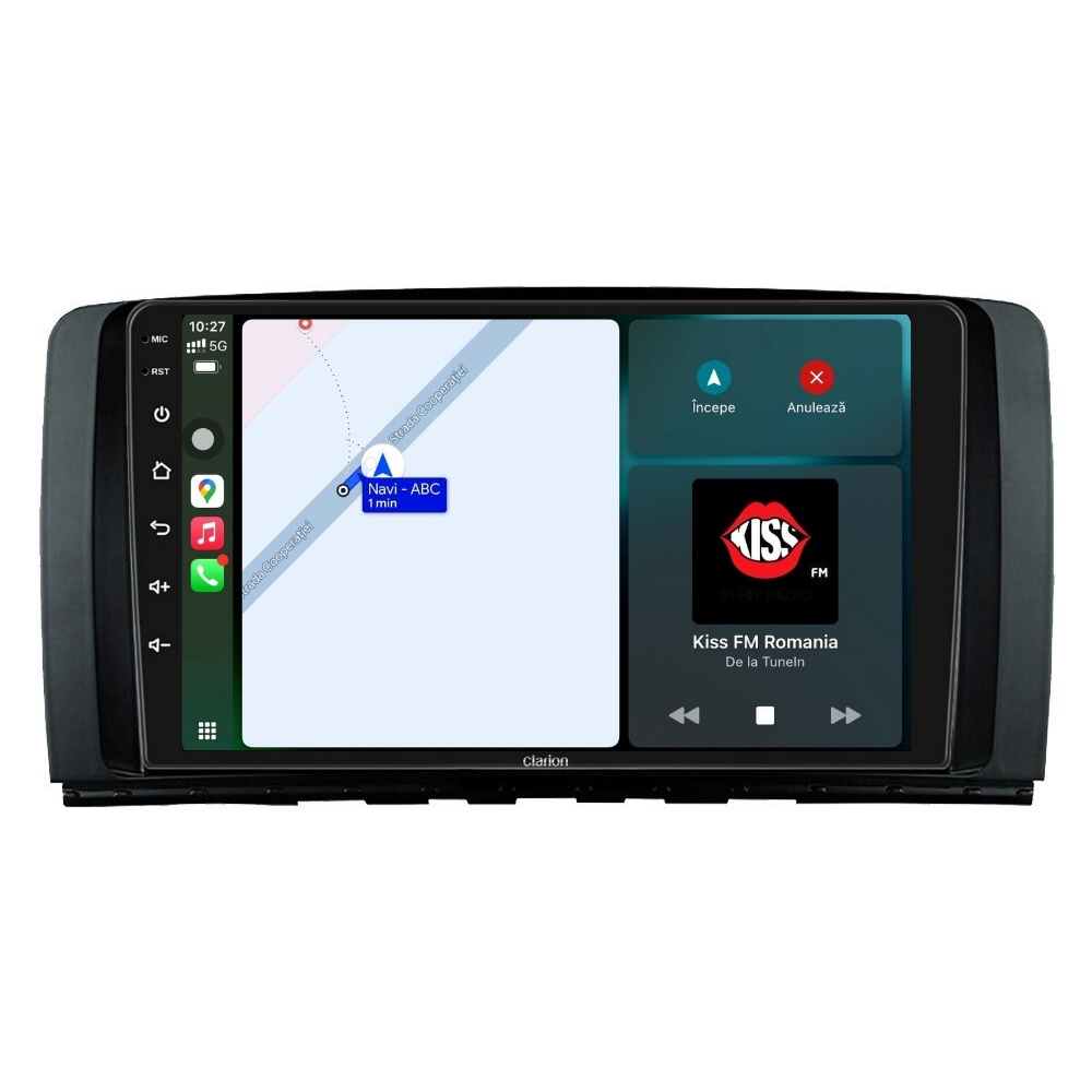 Navigatie CLARION Mercedes R-CLASS 2005-2014 9 inch 4GB 64GB 8 CORE [2]