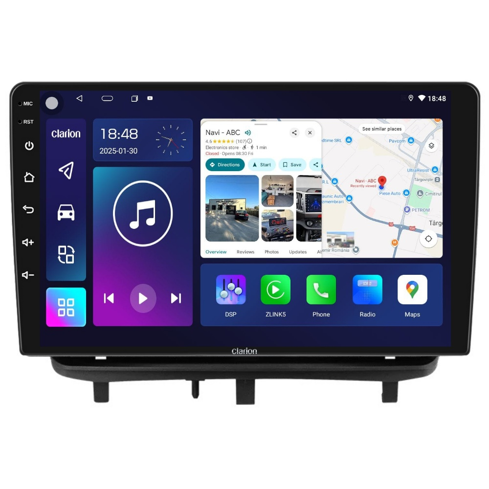 Navigatie CLARION Opel Corsa D 2006-2014 9 inch 2GB 32GB 8 CORE [1]