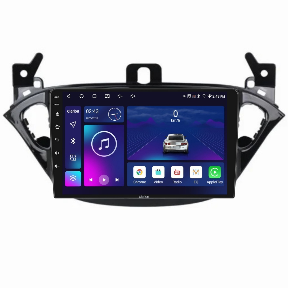 Navigatie CLARION Opel Corsa E 2014-2019 9 inch 4GB 64GB 4 CORE [1]