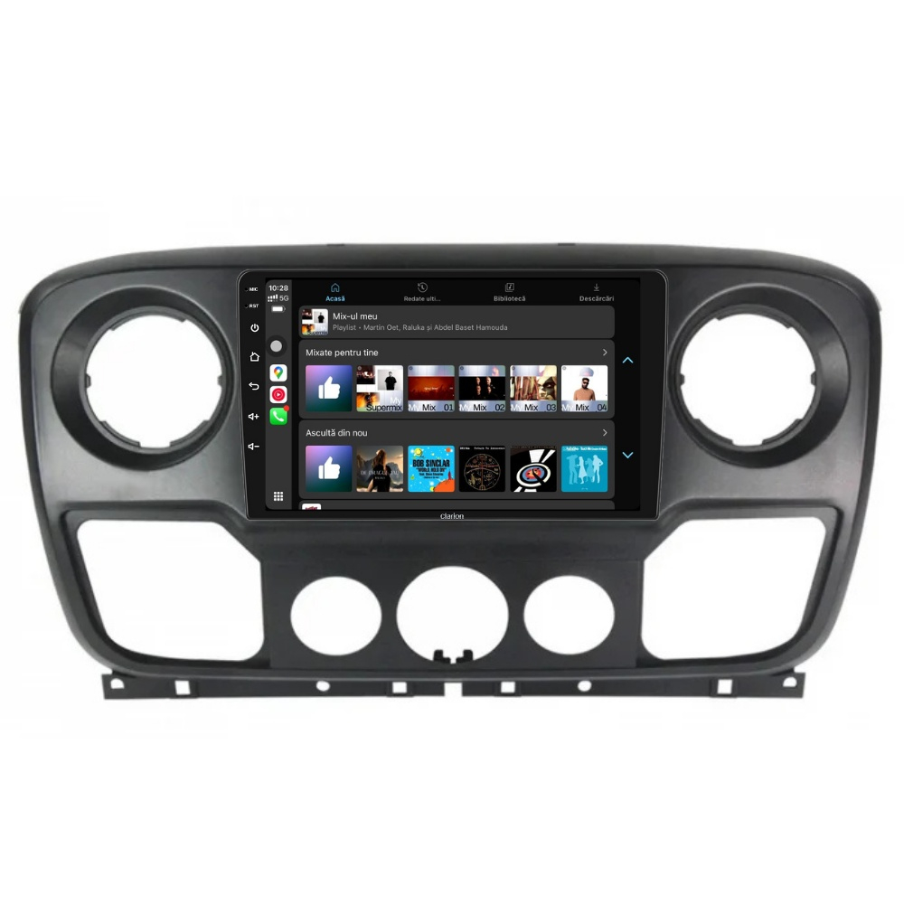 Navigatie CLARION Opel Movano 2010-2020 10 inch 4GB 64GB 8 CORE [4]