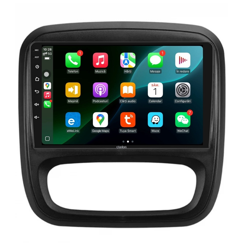 Navigatie CLARION Opel Vivaro 2014-2019 9 inch 4GB 64GB 4 CORE [3]