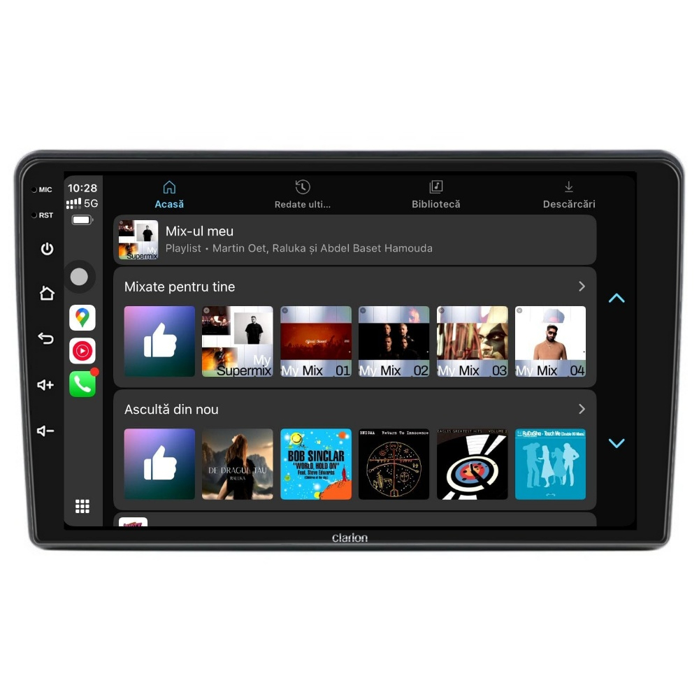 Navigatie CLARION Opel Vivaro A 2004-2014 10 inch 4GB 64GB 8 CORE [4]