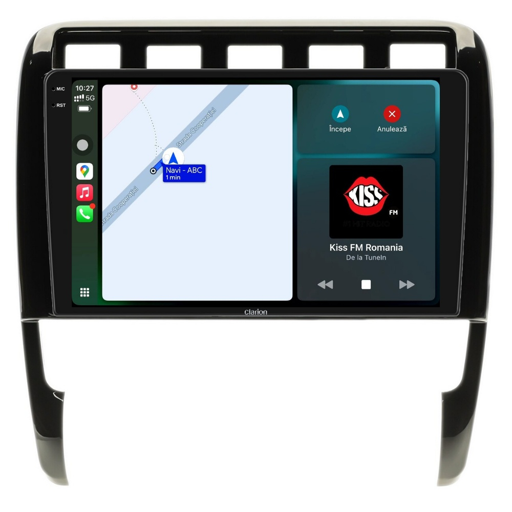 Navigatie CLARION Porsche Cayenne 2003-2010 2K 4GB 64GB 8 CORE [2]