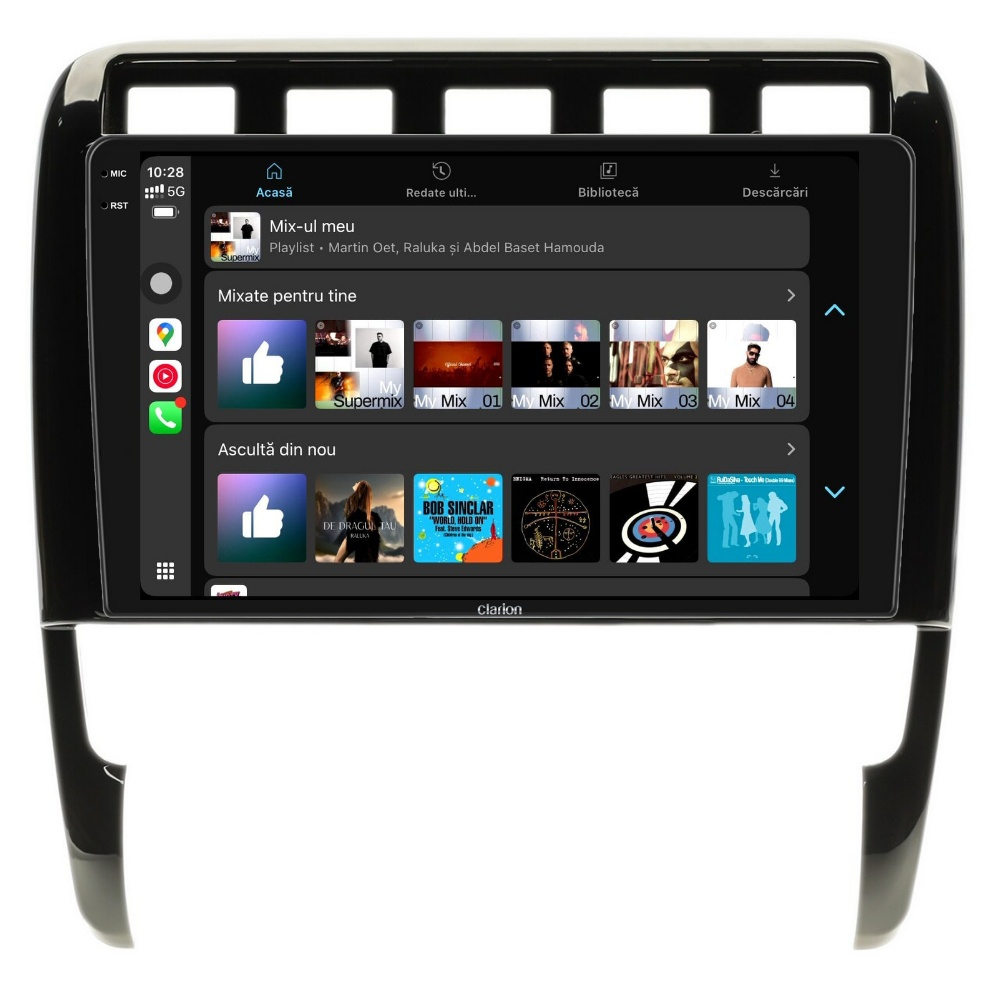 Navigatie CLARION Porsche Cayenne 2003-2010 2K 4GB 64GB 8 CORE [4]