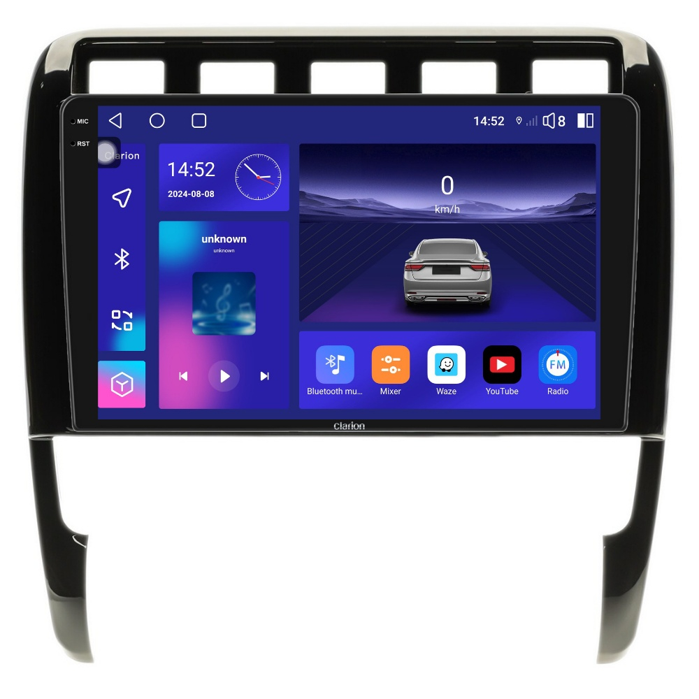 Navigatie CLARION Porsche Cayenne 2003-2010 2K 4GB 64GB 8 CORE [1]