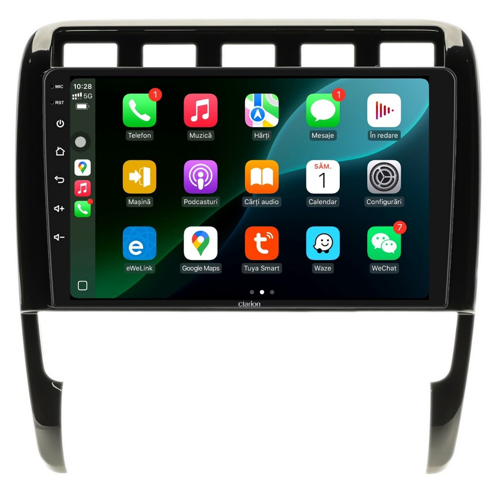 Navigatie CLARION Porsche Cayenne 2003-2010 9 inch 2GB 32GB 8 CORE [3]