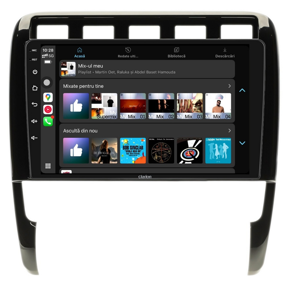 Navigatie CLARION Porsche Cayenne 2003-2010 9 inch 2GB 32GB 8 CORE [4]