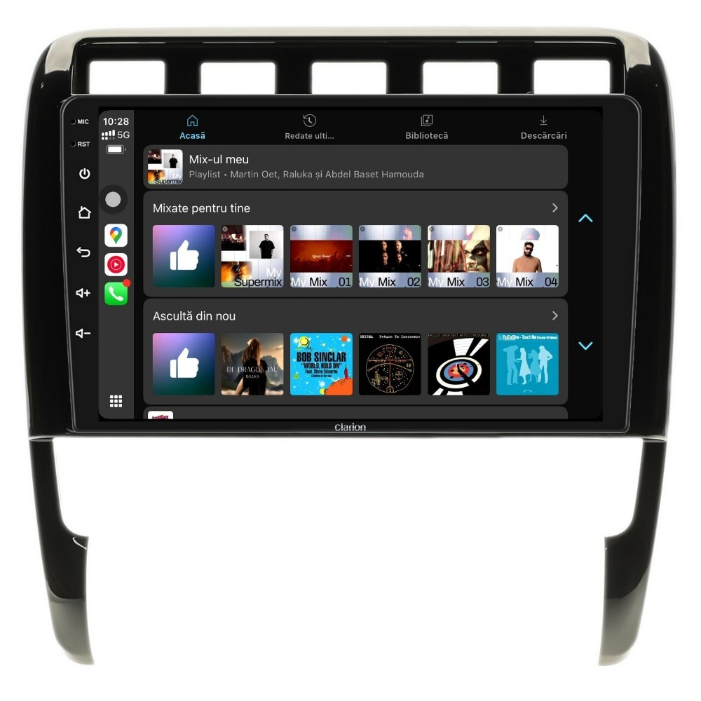 Navigatie CLARION Porsche Cayenne 2003-2010 9 inch 4GB 64GB 8 CORE [4]