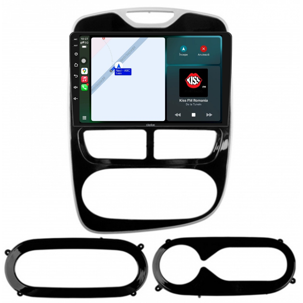 Navigatie CLARION Renault Clio 4 2012-2015 10 inch 4GB 64GB 8 CORE [2]