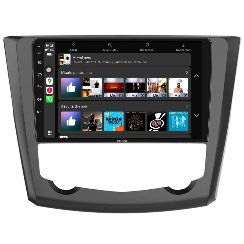 Navigatie CLARION Renault Kadjar 2015-2017 9 inch 4GB 64GB 8 CORE [4]