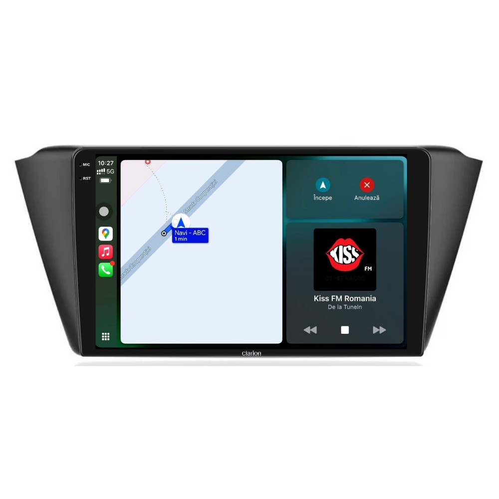 Navigatie CLARION Skoda Fabia 3 2014-2021 2K 4GB 64GB 8 CORE [2]