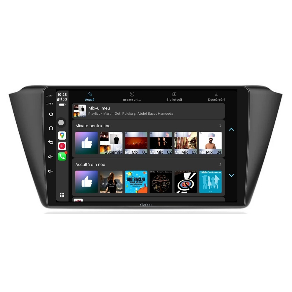 Navigatie CLARION Skoda Fabia 3 2014-2021 9 inch 2GB 32GB 8 CORE [4]