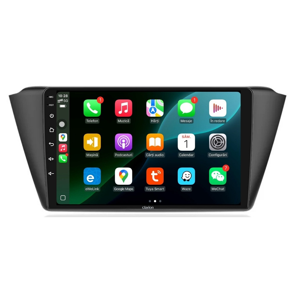 Navigatie CLARION Skoda Fabia 3 2014-2021 9 inch 4GB 64GB 4 CORE [3]