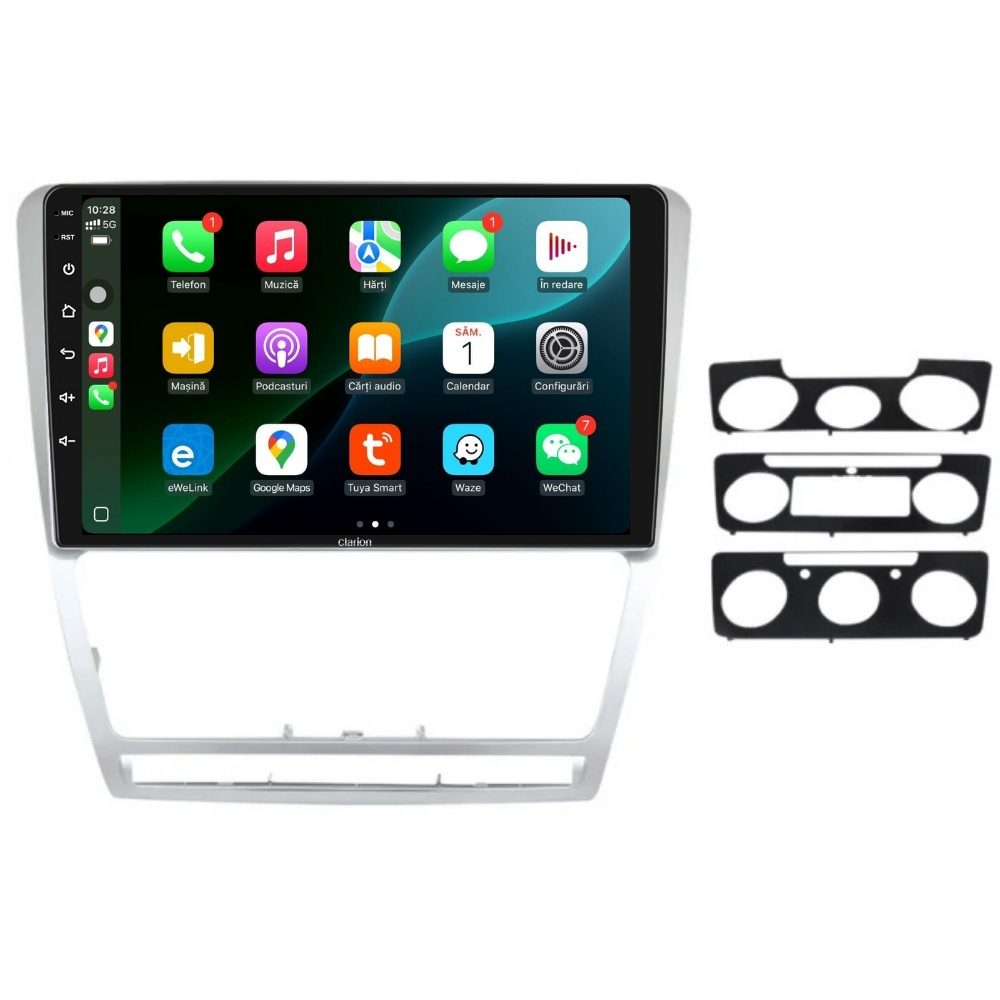 Navigatie CLARION Skoda Octavia 2 2004-2013 10 inch 2GB 32GB 8 CORE [3]