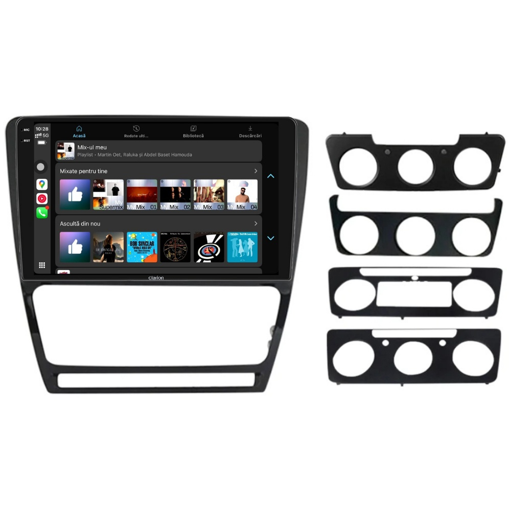 Navigatie CLARION Skoda Octavia 2 2004-2013 2K 4GB 64GB 8 CORE [4]