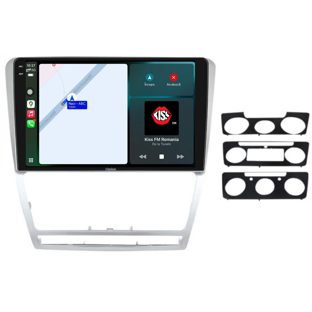 Navigatie CLARION Skoda Octavia 2 2004-2013 2K 4GB 64GB 8 CORE [2]