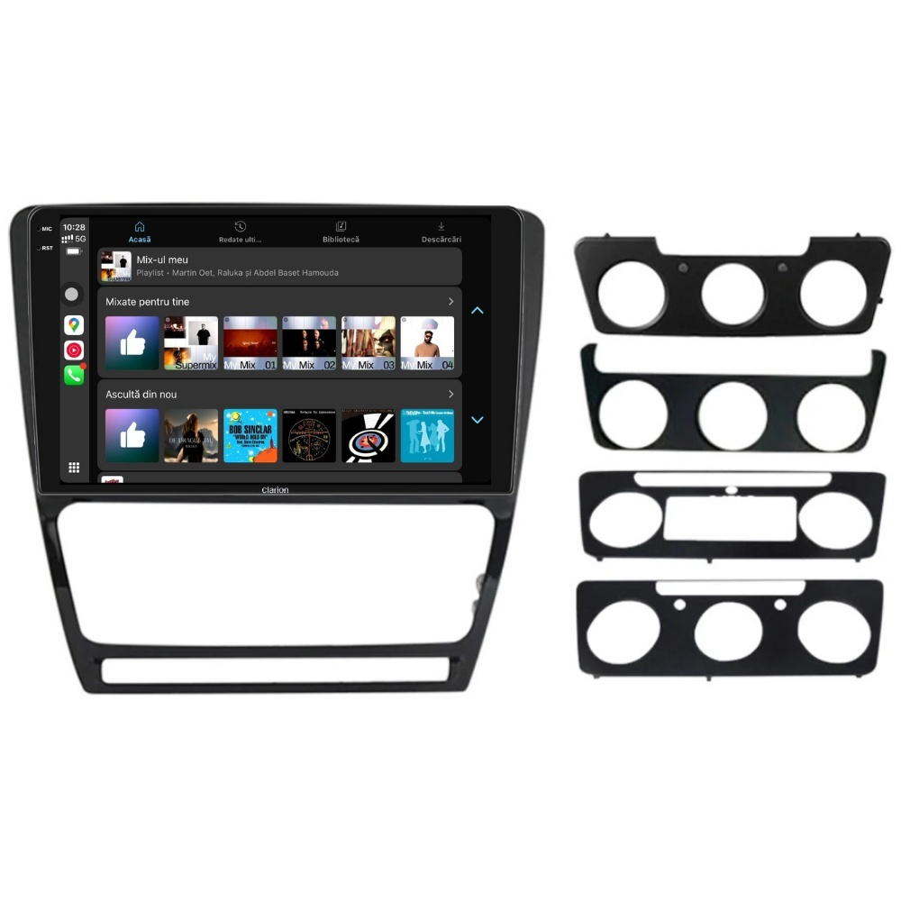 Navigatie CLARION Skoda Octavia 2 2004-2013 2K 8GB 256GB 8 CORE [4]